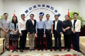 马增荣会见一汽物流有限公司董事长邱枫一行